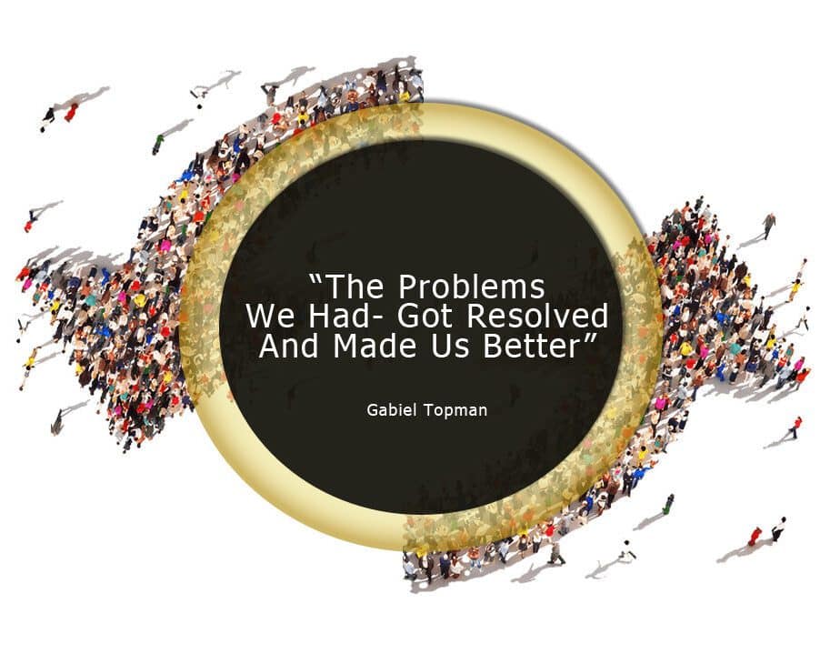 Experienced business consultants like Gabriel Topman have sustainable success have convictions, insights and know-how while less credible create big problems.